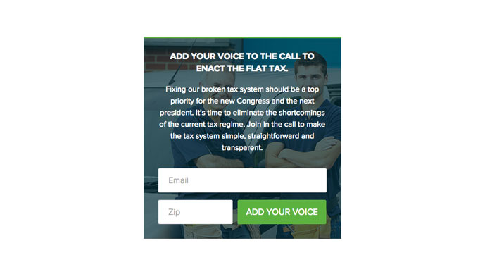 Political Action Petition Design