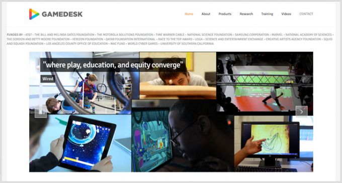 Edtech brand association - Gamedesk