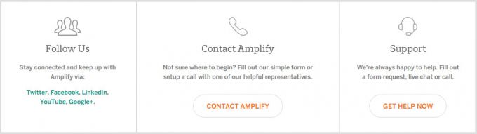 Edtech website help & support - Amplify